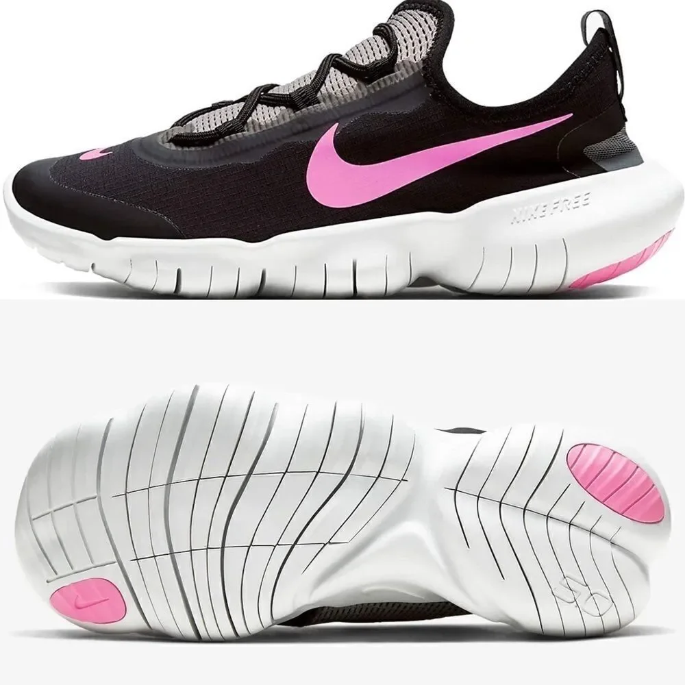 Nike Free Rn 5.0 Big Kids Casual Running Shoe Cj2079-001